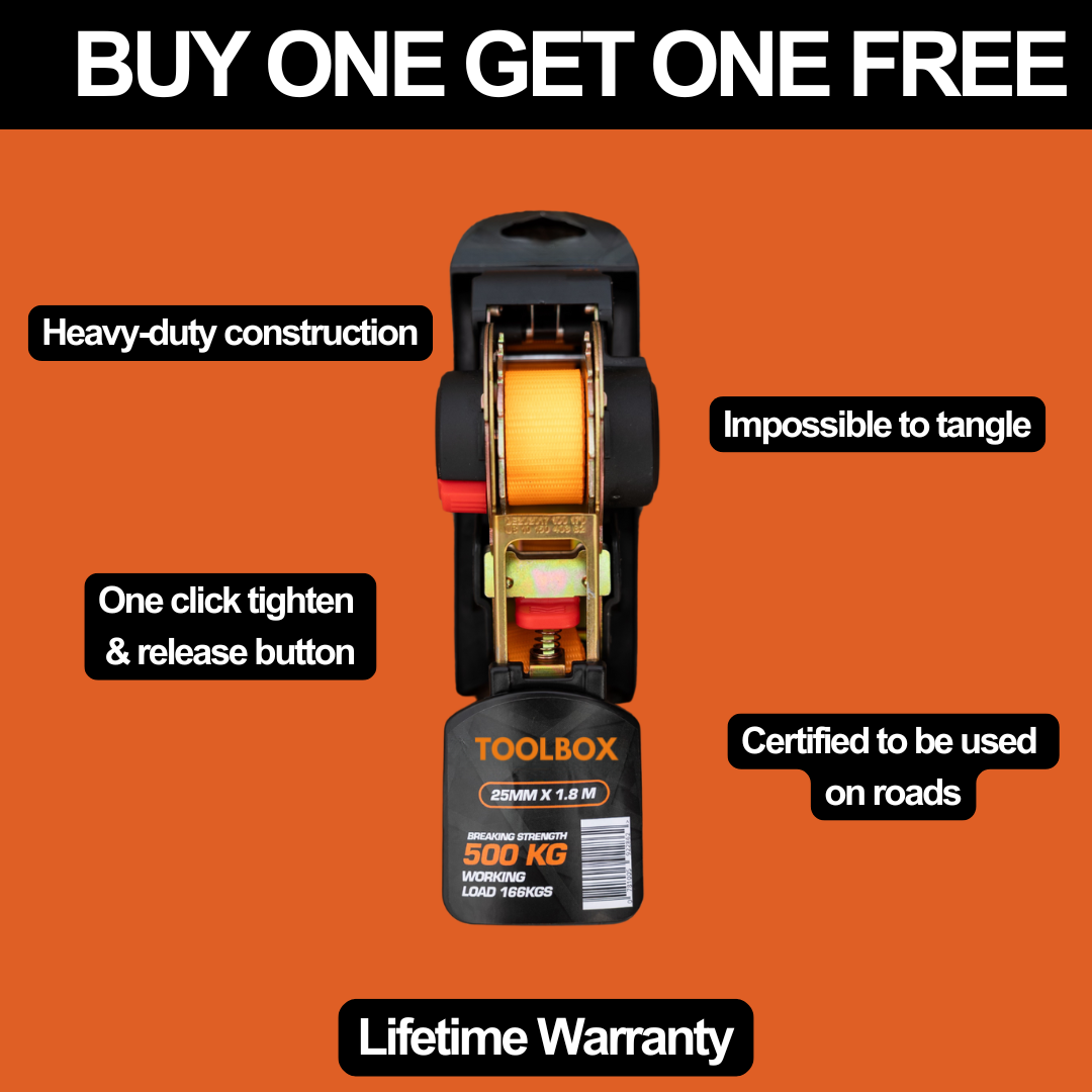 Unbreakable Retractable Tie Down